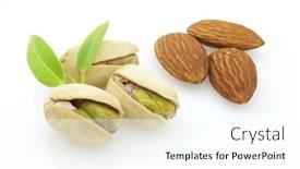  Presentation with almonds - 