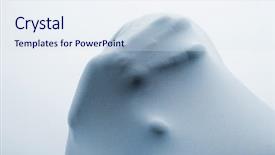  Presentation with fabric - Amazing presentation theme having pitfalls - abstract hands human arm inside backdrop and a sky blue colored foreground