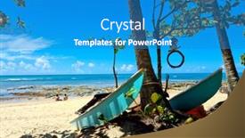  Presentation with bahia - Slide set consisting of pitinga-beach-arraial-d-ajuda background and a teal colored foreground