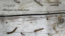  Presentation with wooden - Presentation with pitted-wooden-background background and a  colored foreground