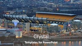  Presentation with pittsburgh - Presentation design enhanced with pittsburgh-december-4-heinz-field background and a gray colored foreground