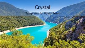  Presentation with fantastic beast - Amazing slide set having piva canyon with its fantastic backdrop and a  colored foreground