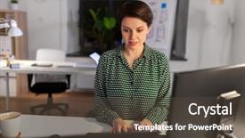  Presentation with dark night - Presentation theme featuring pixies - business deadline and technology concept background and a tawny brown colored foreground