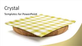  Presentation with kanban board - Audience pleasing slides consisting of pizza board and napkin isolated backdrop and a white colored foreground