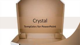  Presentation with gear box - Colorful presentation design enhanced with pizza box isolated on white backdrop and a coral colored foreground