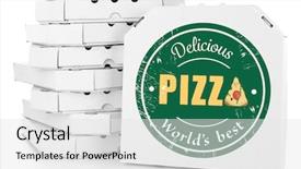  Presentation with history earth globe isolated white - Audience pleasing presentation design consisting of pizza boxes isolated on white backdrop and a white colored foreground