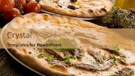  Presentation with pizza - Amazing PPT layouts having pizza-napoli-and-capricciosa backdrop and a yellow colored foreground