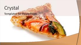  Presentation with hydroponics vegetables hydroponic vegetable - Slide deck with pizza with beacon and vegetables background and a lemonade colored foreground