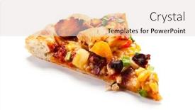  Presentation with grilled chicken - Cool new slide deck with pizza-with-grilled-chicken backdrop and a lemonade colored foreground