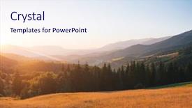  Presentation with bright - Colorful PPT theme enhanced with place carpathians ukraine europe warm backdrop and a sky blue colored foreground