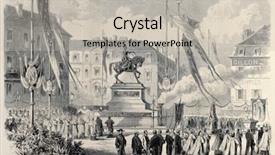  Presentation with paris france - PPT layouts with place du martroi orleans france background and a light gray colored foreground