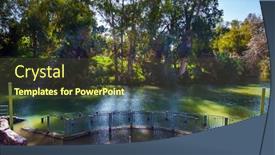  Presentation with baptism - Cool new slide set with place-of-symbolic-baptism backdrop and a tawny brown colored foreground