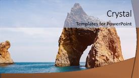  Presentation with river valley - Amazing presentation theme having place on earth beauty world backdrop and a light blue colored foreground