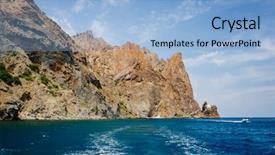  Presentation with river valley - PPT theme consisting of place on earth beauty world background and a light blue colored foreground