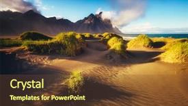  Presentation with batman - Colorful presentation theme enhanced with place stokksnes cape vestrahorn batman backdrop and a tawny brown colored foreground