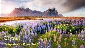  Presentation with batman - Slide set featuring place stokksnes cape vestrahorn batman background and a tawny brown colored foreground