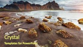  Presentation with batman - PPT theme having place stokksnes cape vestrahorn batman background and a  colored foreground