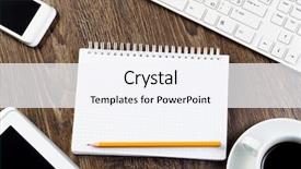  Presentation with vibration work place - Beautiful presentation theme featuring physical activity - huge bodybuilder posing on stage backdrop and a tawny brown colored foreground.