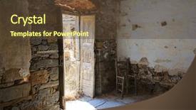  Presentation with crete island - Cool new presentation theme with plague - leper room fortress backdrop and a tawny brown colored foreground