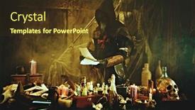  Presentation with bubonic plague - PPT layouts with plague-doctor-is-working background and a tawny brown colored foreground