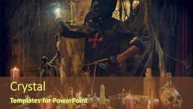  Presentation with bubonic plague - Amazing presentation having plague-doctor-is-working backdrop and a tawny brown colored foreground