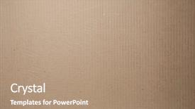  Presentation with corrugated cardboard - Amazing PPT theme having plain corrugated cardboard textured background backdrop and a coral colored foreground