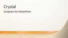  Presentation with living room - Presentation design consisting of plain design for living room background and a cream colored foreground