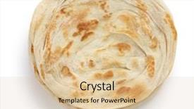  Presentation with south indian food - Slide set featuring background of a dental background and a  colored foreground.