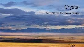  Presentation with plain - PPT theme consisting of impossible dawn series backdrop composed of colors and gradients and suitable for use in the projects on art creativity imagination and design background and a violet colored foreground