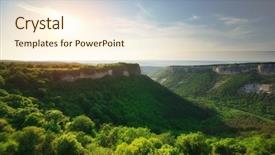  Presentation with nature - Theme featuring  background and a  colored foreground