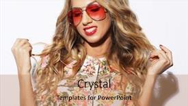  Presentation with indian luxury fashion - Audience pleasing PPT theme consisting of plaited - portrait of a luxury blond backdrop and a  colored foreground