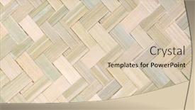  Presentation with fiber - Amazing presentation theme having plaiting in natural fiber backdrop and a lemonade colored foreground