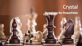  Presentation with black white program - PPT layouts consisting of plan check action - black chess king crashes white background and a red colored foreground