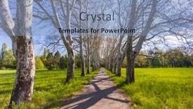  Presentation with czech republic - PPT layouts with plane-alley-in-the-castle background and a light blue colored foreground