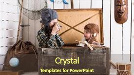  Presentation with play children - PPT theme consisting of plane indian children play - cute little girl taking photo background and a  colored foreground