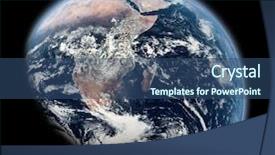  Presentation with earth - Presentation theme enhanced with spqr - signs of time background and a tawny brown colored foreground