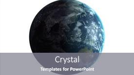  Presentation with earth - PPT theme enhanced with planet-earth-with-asian-continent background and a gray colored foreground