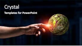  Presentation with planet mercury - PPT layouts with planet mercury - idea of earth creation background and a black colored foreground