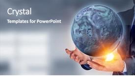  Presentation with mercury planet - Colorful slides enhanced with planet mercury - idea of earth creation backdrop and a seafoam green colored foreground