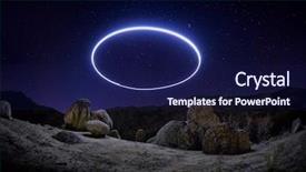  Presentation with planetarium - Amazing slide set having planetarium - landscape by night in dobrogea backdrop and a navy blue colored foreground