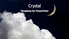  Presentation with night sky - Slides featuring planetarium - night sky background and a black colored foreground