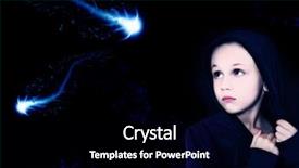  Presentation with night sky little plane moon - PPT theme with planetary orbit - beautiful girl looking at space background and a black colored foreground