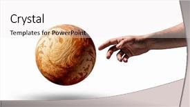  Presentation with planet venus - Cool new PPT layouts with planets - venus planet on white backdrop and a white colored foreground