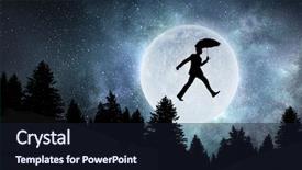  Presentation with daily routine - Audience pleasing slide deck consisting of planets free - escape from daily routine mixed backdrop and a wine colored foreground