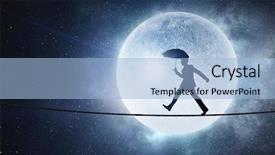  Presentation with daily routine - Cool new PPT theme with planets free - escape from daily routine mixed backdrop and a light blue colored foreground