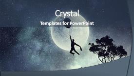  Presentation with daily routine - Cool new slide deck with planets free - escape from daily routine backdrop and a  colored foreground