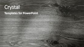  Presentation with rustic wood - Presentation theme enhanced with plank black and white wood background and a dark gray colored foreground
