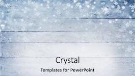  Presentation with free christmas - Beautiful PPT theme featuring planks and snow flakes free backdrop and a white colored foreground