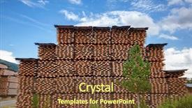  Presentation with wood industry - PPT layouts enhanced with planks to reduce moisture - wood background and a tawny brown colored foreground
