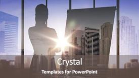  Presentation with business people silhouette - Beautiful PPT layouts featuring planning and people concept - silhouette backdrop and a gray colored foreground